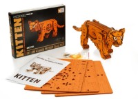 3D пазл-конструктор Ewa Toys Ginger Kitten фото №6 — интернет-магазин Desire.md