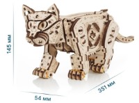 3D пазл-конструктор Ewa Toys Kitten фото №5 — интернет-магазин Desire.md