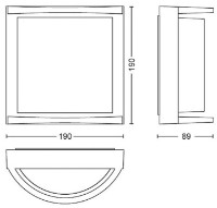 Уличный светильник Philips Samondra 915005554401 фото №3 — интернет-магазин Desire.md