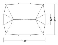 Cort-baldachin Robens Twin Summit Tarp PRS imaginea #6 — magazin online Desire.md