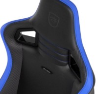 Геймерское кресло Noblechairs EPIC Compact Black/Carbon/Blue фото №5 — интернет-магазин Desire.md