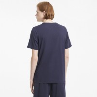 Tricou bărbătesc Puma Ess Small Logo Tee Navy, s.M imaginea #3 — magazin online Desire.md
