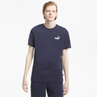 Tricou bărbătesc Puma Ess Small Logo Tee Navy, s.S imaginea #2 — magazin online Desire.md
