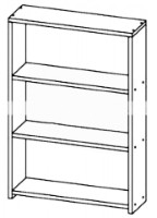 Dulap pentru perete Астрид-Мебель Бриз 8 Sonoma/Moka imaginea #2 — magazin online Desire.md