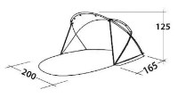 Палатка Easy Camp Beach Shelter Shell Grey/Beige фото №2 — интернет-магазин Desire.md