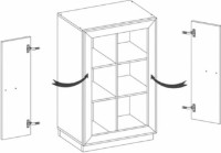 Тумба Fadome Fox 8 Дуб Артизан/Черный фото №2 — интернет-магазин Desire.md