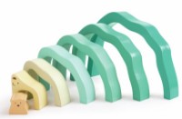 Кубики Пирамидка Hape Arctic Polar Bear  (E0490)