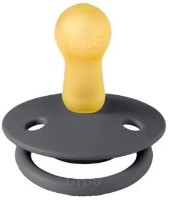 Пустышка BIBS De Lux 2 Pack 6-18months Iron/Baby Blue (190212) фото №2 — интернет-магазин Desire.md