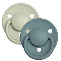 Suzeta BIBS De Lux 2 Pack 6-18months Island Sea/Sage (190226)