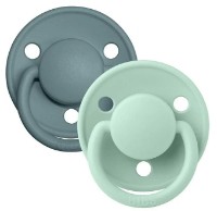 Suzeta BIBS De Lux 2 Pack 6-18months Nordic Mint/Island Sea (190232)
