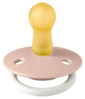 Suzeta BIBS De Lux Glow 2 Pack 0-6months Blush/Vanilla (180216) imaginea #2 — magazin online Desire.md