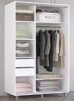 Dulap cu uşi glisante Mobildor-Lux Aron Mirror 180x240 White (aron1114) imaginea #2 — magazin online Desire.md