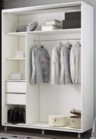 Dulap cu uşi glisante Mobildor-Lux Aron-S 160x200 White (arons4748) K2 imaginea #2 — magazin online Desire.md