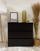 Comodă Fabrik Home Havana 3 Negru Frasin imaginea #4 — magazin online Desire.md