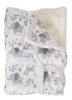 Плед Cangaroo Shaggy Grey 75x105cm фото №1 — интернет-магазин Desire.md