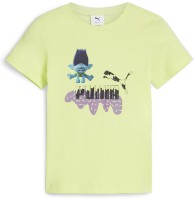 Tricou pentru copii Puma X Trolls Tee Cool Cool Cucumber, s.110