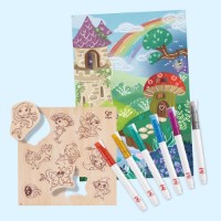 Набор для декорирования Hape Magic Friends (E1077) фото №3 — интернет-магазин Desire.md