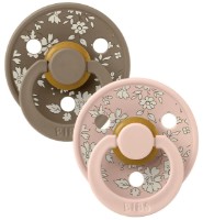 Suzeta BIBS Liberty Colour 2 Pack Capel Blush Mix 6-18months (12010101)