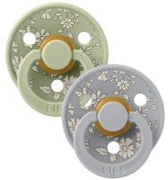 Suzeta BIBS Liberty Colour 2 Pack Capel Sage Mix 6-18months (12010103)