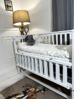 Pătuţ Гойдалка Alex White (1B2-1) imaginea #3 — magazin online Desire.md