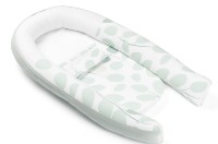 Cuib pentru bebelúș Doomoo Cocoon Leaves Aqua Green (CO08) imaginea #4 — magazin online Desire.md