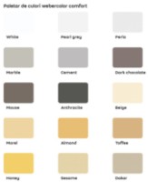 Затирка для швов Weber Color Comfort Cement 2kg фото №2 — интернет-магазин Desire.md