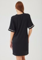 Camașa de noapte Ajoure C4209 Black, s.M imaginea #2 — magazin online Desire.md