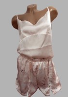 Pijama Ajoure M23621 Beige/Print Flowers, s.XS