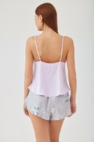 Pijama Ajoure M23622 Violet/Print Grey, s.XL imaginea #2 — magazin online Desire.md