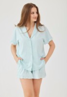 Pijama Ajoure T23604 Dots Mint, s.M imaginea #1 — magazin online Desire.md