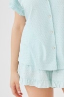 Pijama Ajoure T23604 Dots Mint, s.XL imaginea #3 — magazin online Desire.md