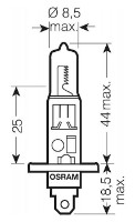 Lampa auto Osram Original Line H1 (64150) imaginea #2 — magazin online Desire.md