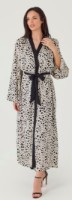 Halat Ajoure C5158 Beige/Print Leopard, s.M imaginea #4 — magazin online Desire.md