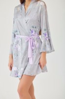 Halat Ajoure M5157 Grey/Print Flowers, s.M imaginea #4 — magazin online Desire.md