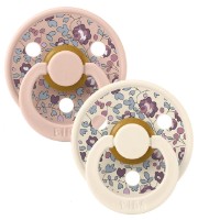 Suzeta BIBS Liberty Colour 2 Pack Eloise Blush Mix 6-18months (12011102)