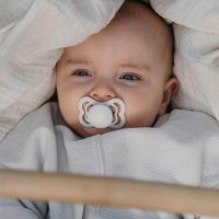 Suzeta BIBS Supreme Latex 2 Pack 0+ months Vanilla/Dark Oak (170336) imaginea #3 — magazin online Desire.md