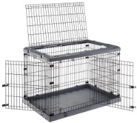 Cușcă pentru câini Ferplast Superior 120 Black imaginea #2 — magazin online Desire.md