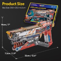 Puzzle 3D-constructor CubicFun Airplane Launcher (DS1091h) imaginea #7 — magazin online Desire.md