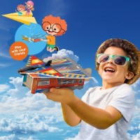 Puzzle 3D-constructor CubicFun Airplanet Launcher (DS1115h) imaginea #2 — magazin online Desire.md