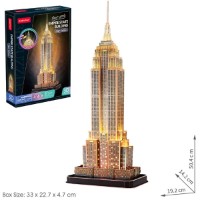 Puzzle 3D-constructor CubicFun Empire State Building (L539h) imaginea #2 — magazin online Desire.md