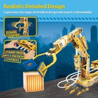 Puzzle 3D-constructor CubicFun Hydraulic Robot Arm (DS1092h) imaginea #3 — magazin online Desire.md