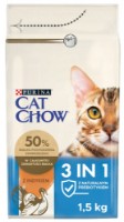 Hrană uscată pentru pisici Purina Cat Chow Feline 3in1 1.5kg