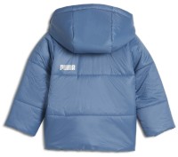 Geacă pentru copii Puma Minicats Hooded Padded Jacket Blue Horizon, s.74