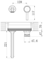 Baterie lavoar Mat|eco Coventry (116324) imaginea #2 — magazin online Desire.md