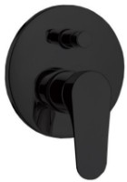 Baterie de duș Remer Class Line L09NO Black Mat