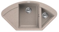 Chiuvetă de bucătărie Elleci Easy Corner 51 Avena (LGYCOR51)
