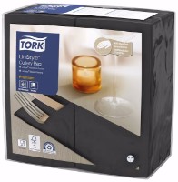 Șervețele de masă Tork LinStyle Black (509606)