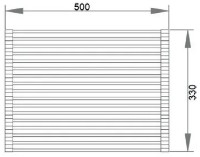 Roll-mat Fabiano 500.330 Black imaginea #2 — magazin online Desire.md