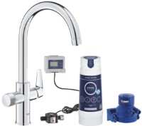 Смеситель для кухни с раковиной и фильтром для воды Grohe Blue Pure Baucurve (30555000)