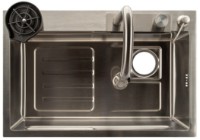 Chiuvetă de bucătărie Art Flame Set Sheri 68x45 Black imaginea #2 — magazin online Desire.md